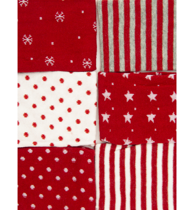 747057-05 - Stafil - Set manchons en coton, christmas red
