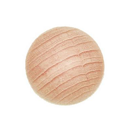 866-02 - Stafil - Wooden Rough ball without hole, ø 15mm