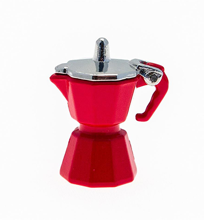 3396-38 - Stafil - Moka coffe maker red