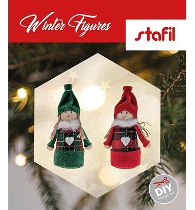 4013-031 - Stafil - DIY kit figures to hang, Girl