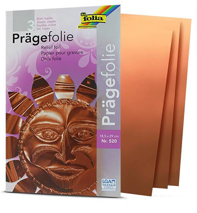 9790-10 - Stafil - Embossing foil, Copper