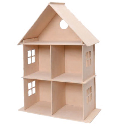 8603-01 - Stafil - 3D wooden puzzle dollhouse