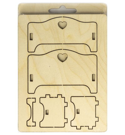 8603-11 - Stafil - 3D wooden puzzle bed