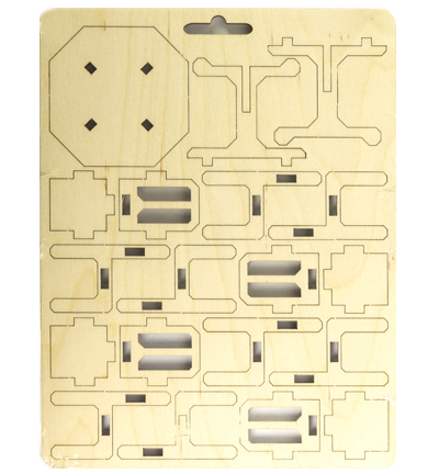 8603-14 - Stafil - Puzzle en bois 3D Salle à manger