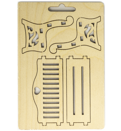 8603-04 - Stafil - 3D wooden puzzle banc