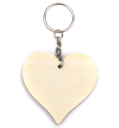 8630-94 - Stafil - Wooden Keychain Heart