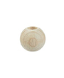 45928 - Wooden Balls for Macrame, Naturel
