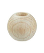45930 - Wooden Balls for Macrame, Naturel