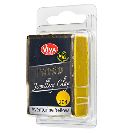 310020460 - ViVa Decor - Polymer Clay, Aventurin gelb
