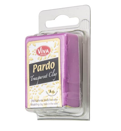 310041960 - ViVa Decor - Transparent Clay, Pink Transparent