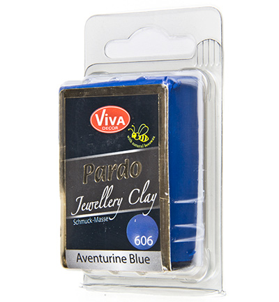 310060660 - ViVa Decor - Polymer Clay, Aventurin blau