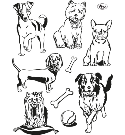 400314100 - ViVa Decor - Hunde / Honden