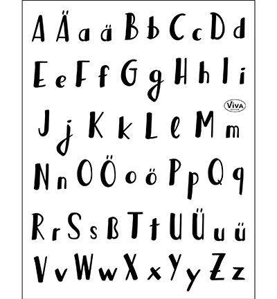 400317100 - ViVa Decor - Lettering Alphabet