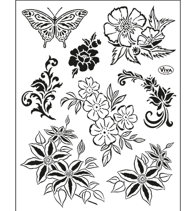 400321200 - ViVa Decor - Blumen, klassisch
