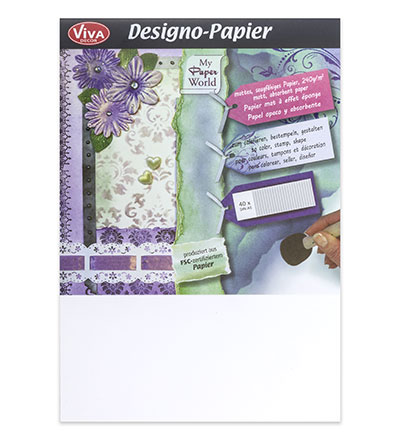 400500300 - ViVa Decor - Block Designo-Papier, 40 sheets / A5