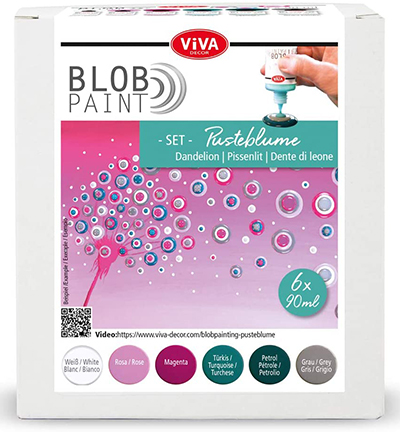800198900 - ViVa Decor - Blob Paint FarbSet Pusteblume