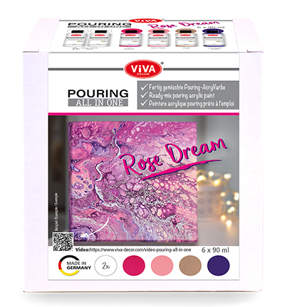 800306000 - ViVa Decor - Pouring Set, Rose Dream