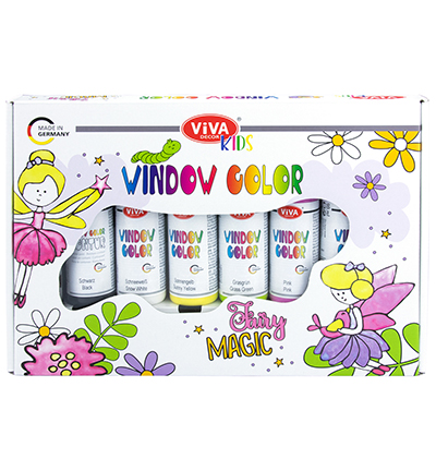 800303800 - ViVa Decor - Window Color Set Kids, Fairy Magic