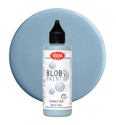 131960210 - ViVa Decor - Blob Paint, Nordisch Blau