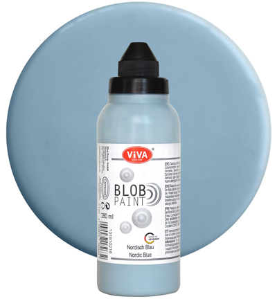 131960216 - ViVa Decor - Blob Paint, Nordisch Blau