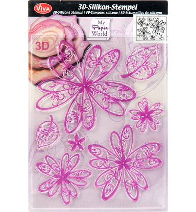 4003.027.00 - ViVa Decor - 3D Fantasieblumen Prinzess