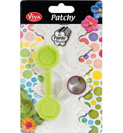 930203500 - ViVa Decor - Patchy Button with punch