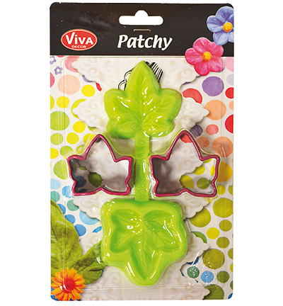 930203900 - ViVa Decor - Patchy Ivy leaf with 2 punches
