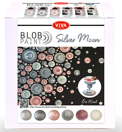 800305900 - ViVa Decor - Blob Paint FarbSet Silver Moon