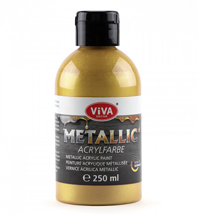 128090409 - ViVa Decor - Metallic Acrylfarbe, Champagner