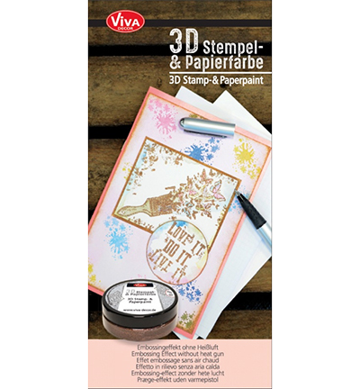 901322100 - ViVa Decor - Flyer 3D Stempel- & Papierfarbe