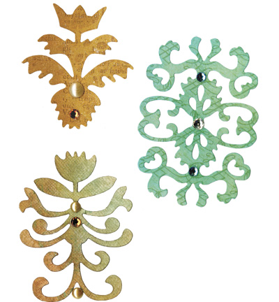 657739 - Sizzix - (3) Floral Insignia