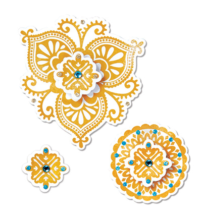658397 - Sizzix - Moroccan Flowers