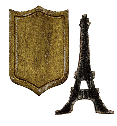 659443 - Sizzix - Mini Eiffel Tower & Shield