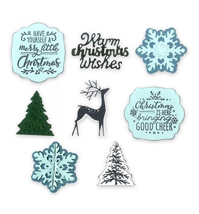 662280 - Sizzix - Christmas is Here