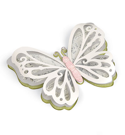 662392 - Sizzix - Large Delicate Butterfly