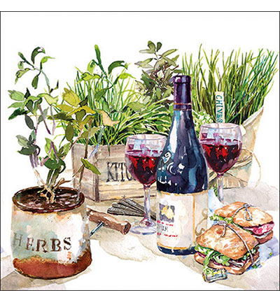 13317560 - Ambiente - Wine & herbs