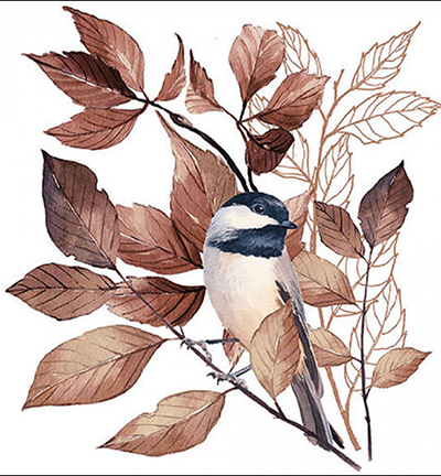 13317791 - Ambiente - Lovely chickadee white