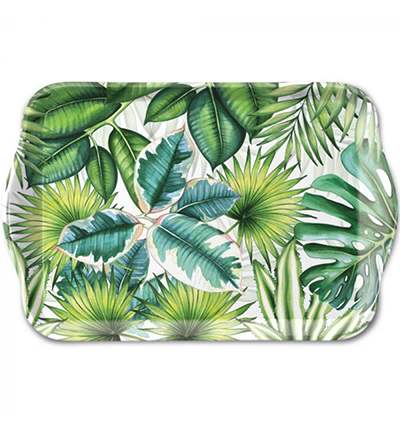 13710940 - Ambiente - Tropical Leaves white