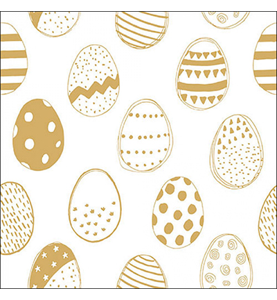 23317130 - Ambiente - Easter eggs all over gold