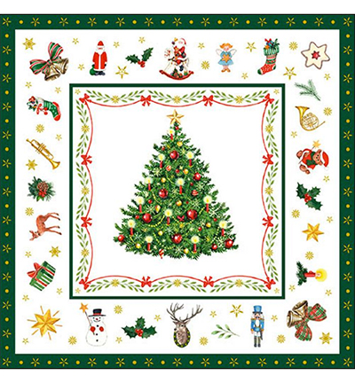 33314515 - Ambiente - Christmas Evergreen white