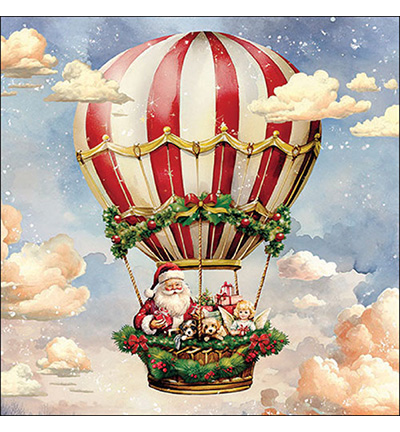 33319230 - Ambiente - Santas air balloon