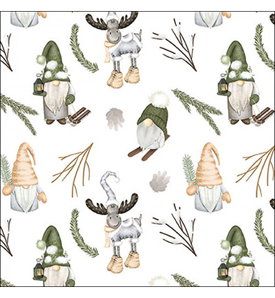 33320190 - Ambiente - Forest gnomes white
