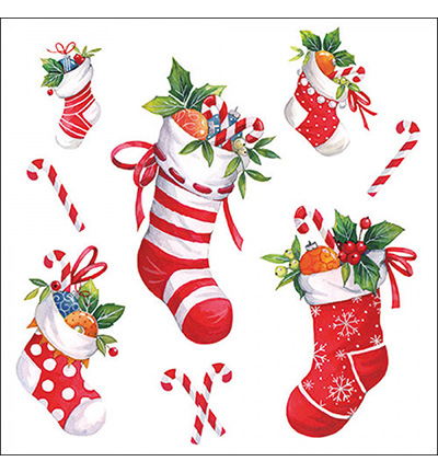 33320200 - Ambiente - X-Mas stockings white