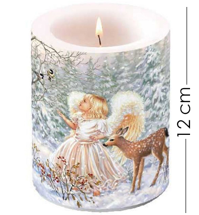 39113470 - Ambiente - Candle Big Winter Angel