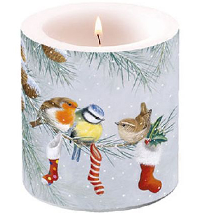 39215310 - Ambiente - Candle Small Christmas Socks