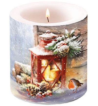 39215340 - Ambiente - Candle Small Robin By Lantern