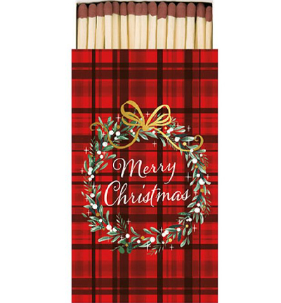 39515565 - Ambiente - Matches Christmas Plaid Red