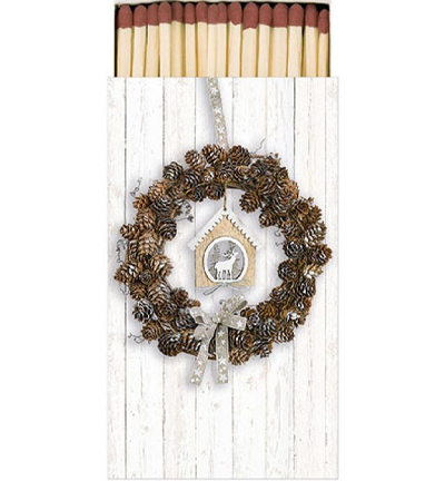 39515650 - Ambiente - Matches Pine Cone Wreath