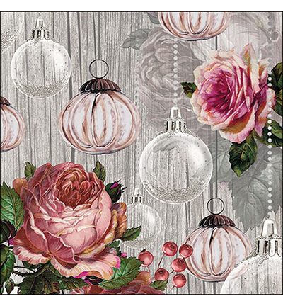 33314690 - Ambiente - Roses And Baubles