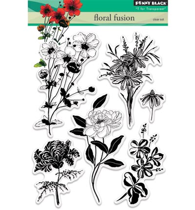 30-343 - Penny Black - Floral fusion